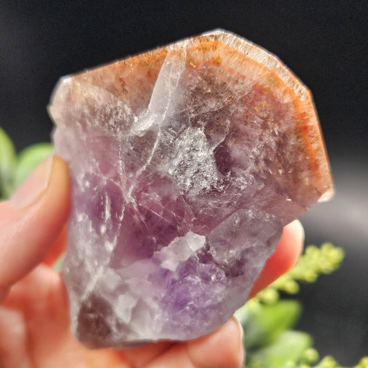 Red Capped Thunder Bay Amethyst from Canada, 199g
