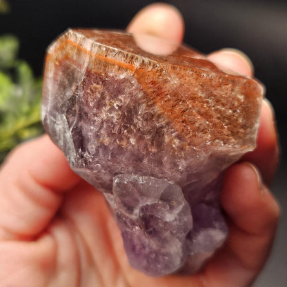 Red Capped Thunder Bay Amethyst from Canada, 199g