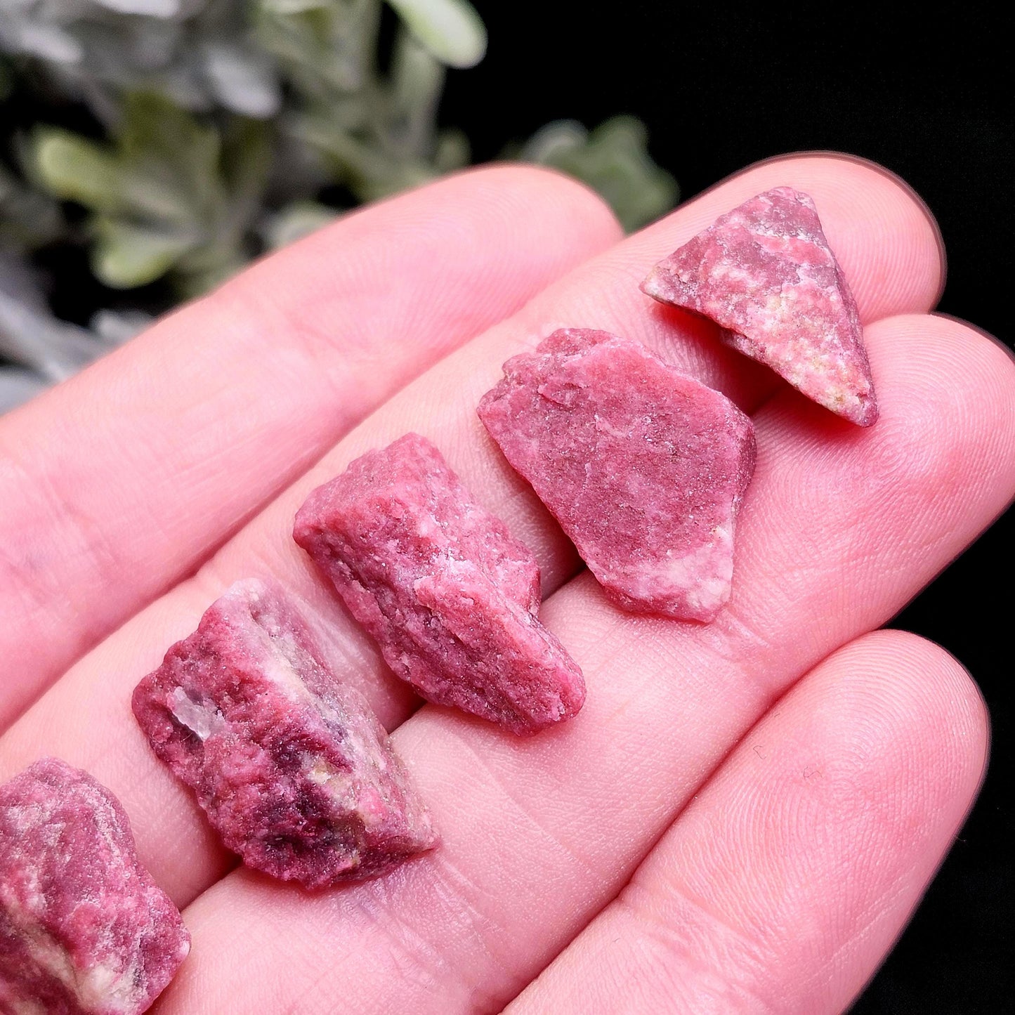 Raw Thulite Crystal, Norwegian Thulite