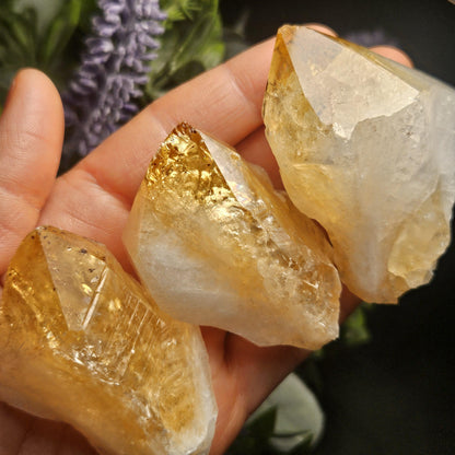 Brazilian Citrine Point, Citrine Crystal