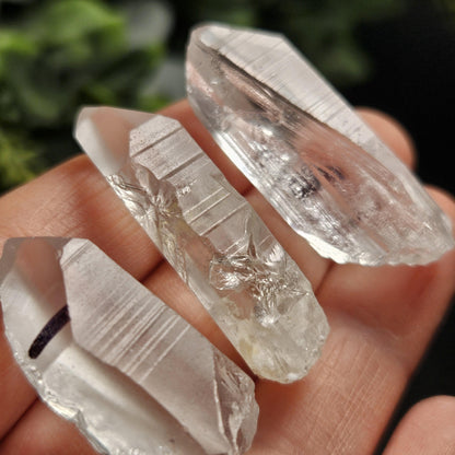 Lightning Struck Quartz Crystal, Raw Striated Quartz