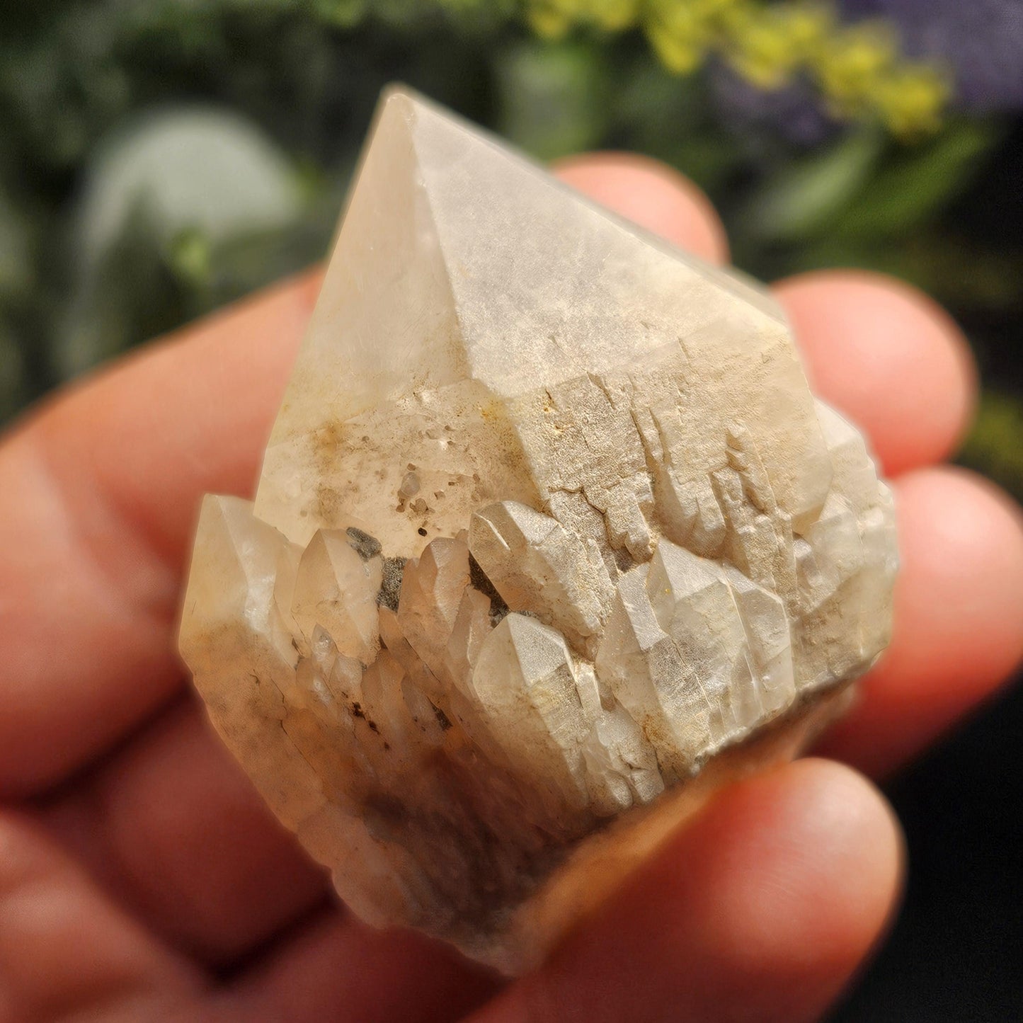 Candle Quartz Crystal Point, Madagascar Quartz