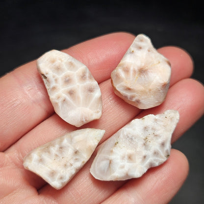 Pink Natrolite Crystal, (.75