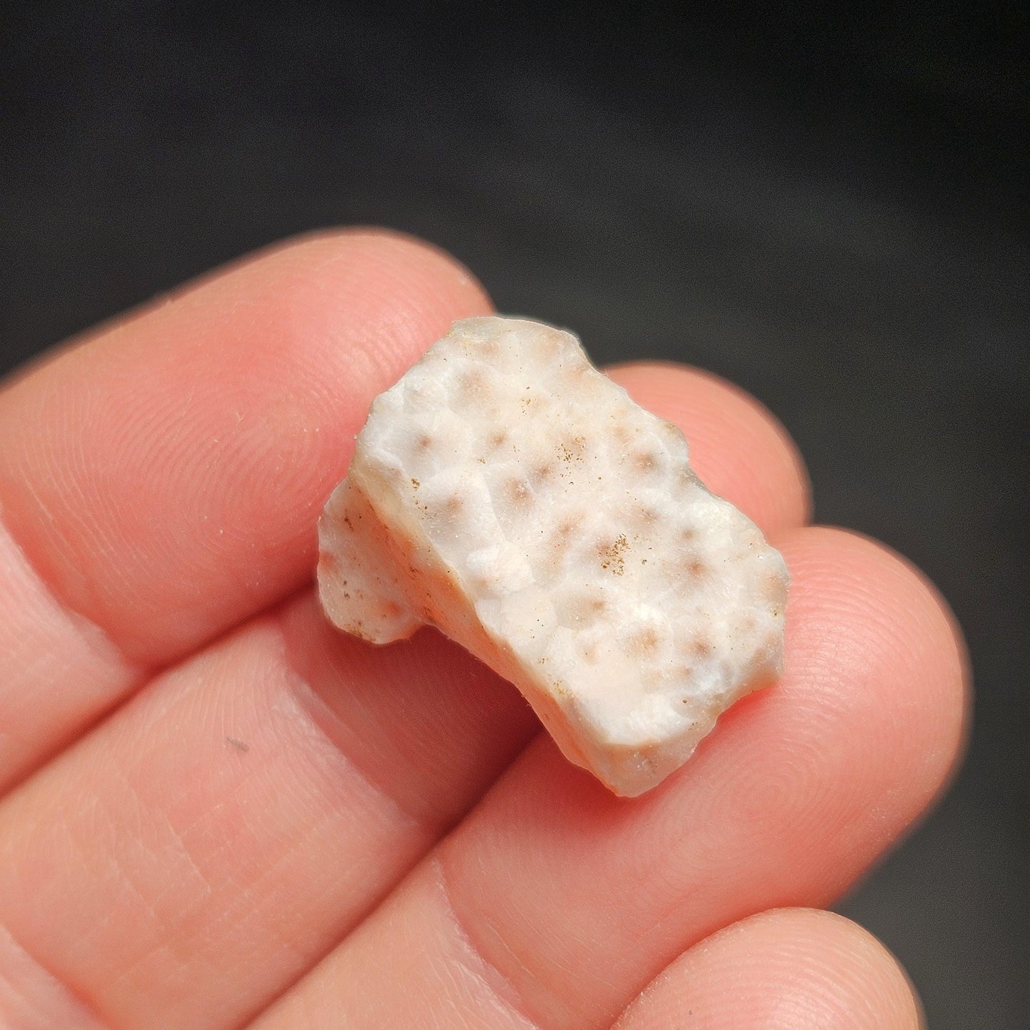 Pink Natrolite Crystal, (.75