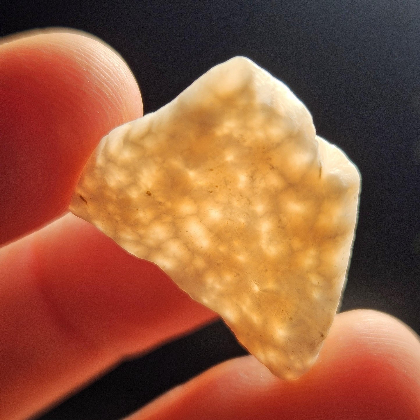 Pink Natrolite Crystal, (.75