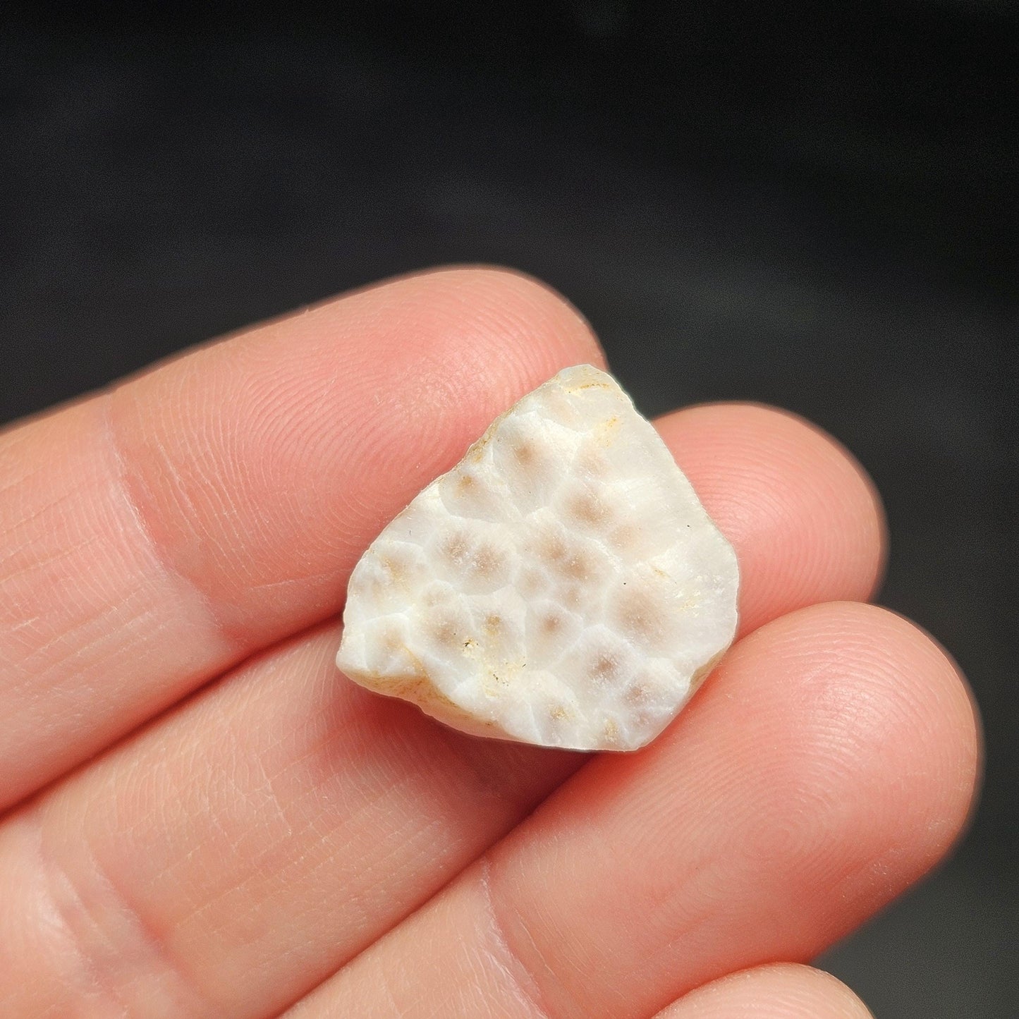 Pink Natrolite Crystal, (.75