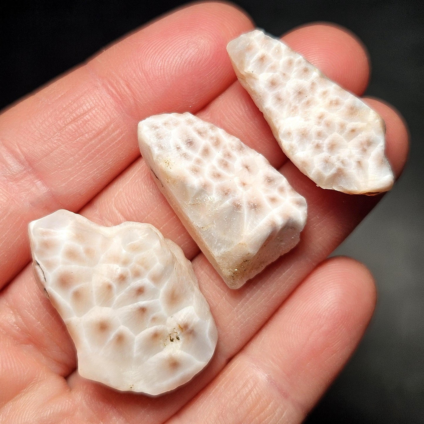 Pink Natrolite Crystal, (.75