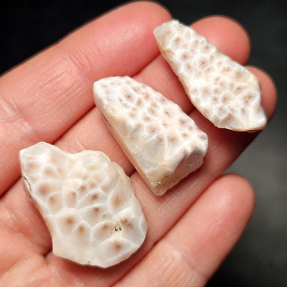 Pink Natrolite Crystal, (.75