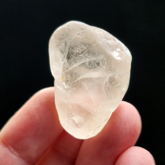 XL Frosted Topaz Crystal, Nigerian Raw Topaz Specimen