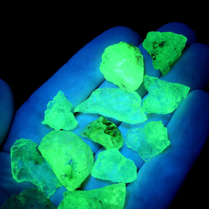 UV Reactive Hyalite Opal Crystal, Hyalite Glass Opal Stone