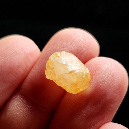 Golden Phenacite Crystal 1.4g, Nigerian Phenakite Specimen