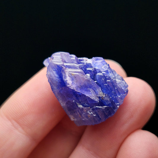 Blue Tanzanite Crystal 7.7g, Raw Gemstone Specimen