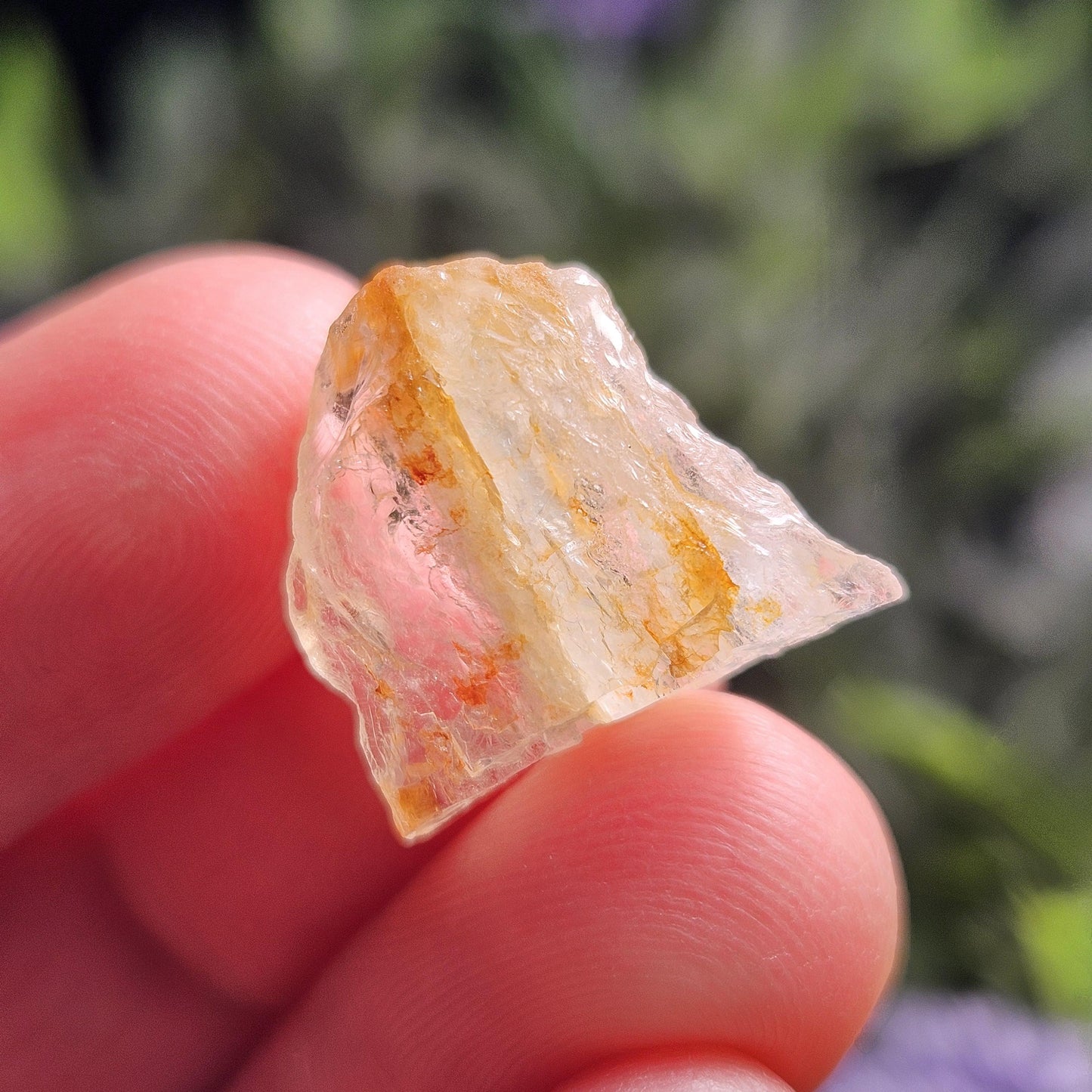 Golden Phenacite Crystal 2.7g, Nigerian Phenakite Specimen