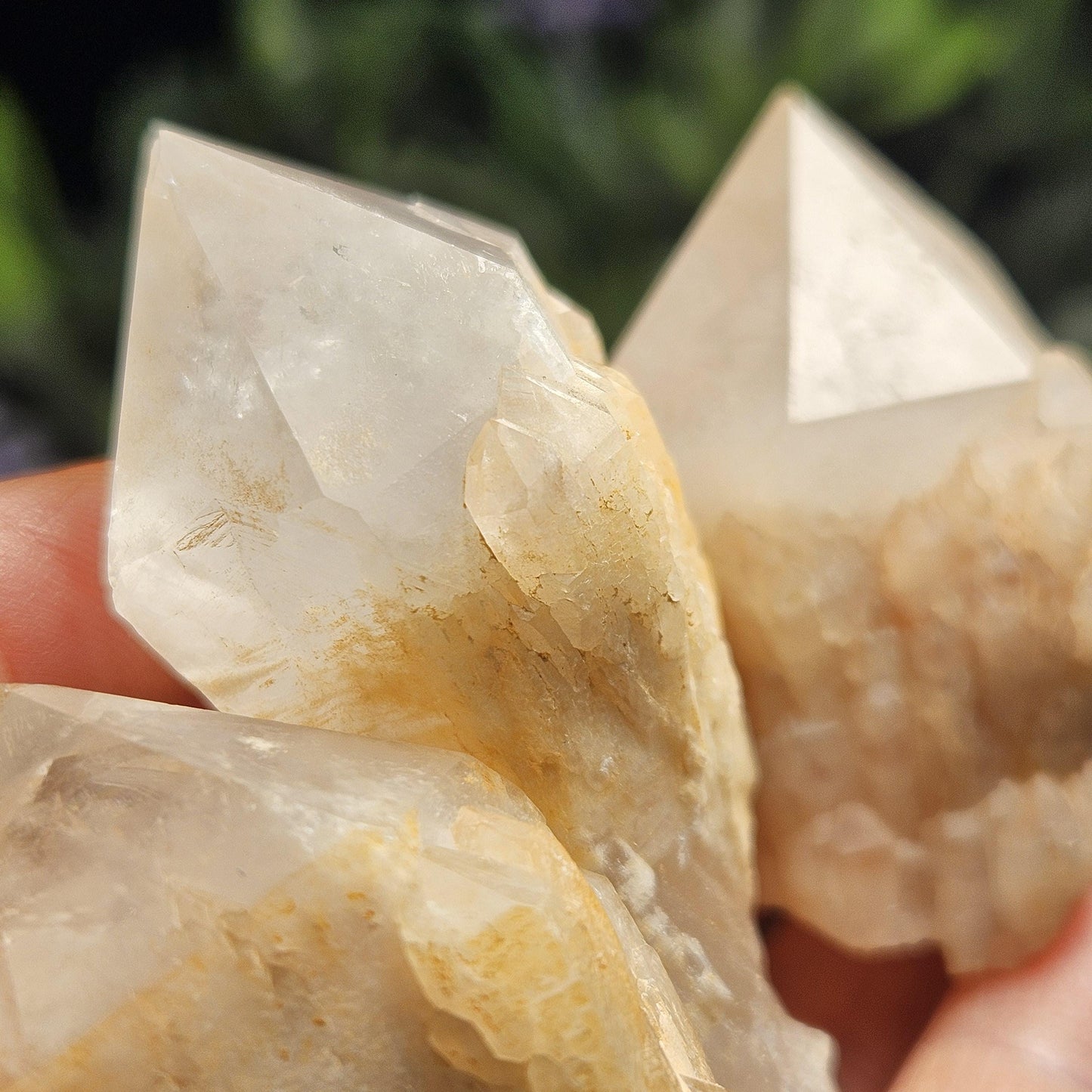 Pineapple Quartz Crystal, Madagascar Quartz Point