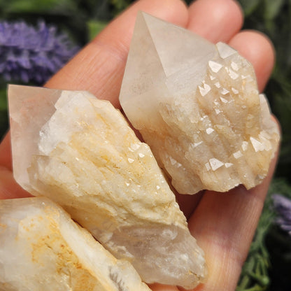 Pineapple Quartz Crystal, Madagascar Quartz Point