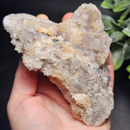 Bingham Blue Fluorite Crystal 352g, UV Reactive, Cubic Fluorite Cluster, Blanchard Mine