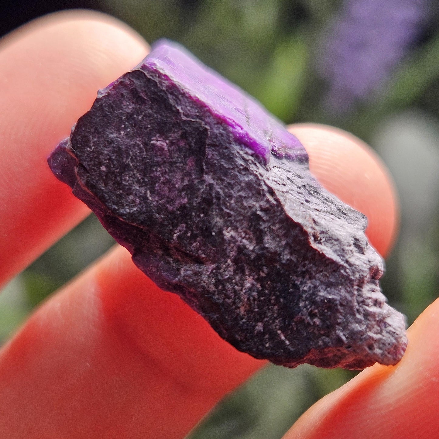 Raw Sugilite Crystal 7.95g, South African Sugilite Rough