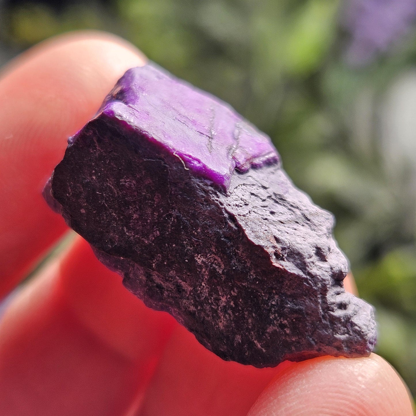 Raw Sugilite Crystal 7.95g, South African Sugilite Rough