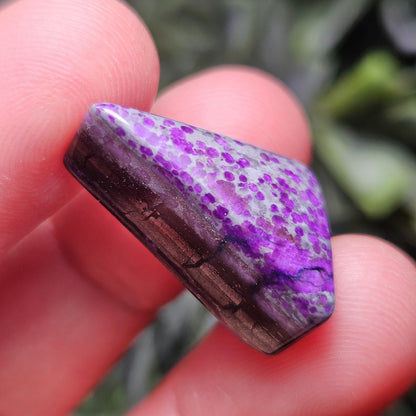 Polished Sugilite Cabochon 5g, Purple South African Sugilite Crystal