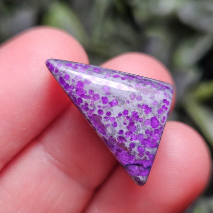 Polished Sugilite Cabochon 5g, Purple South African Sugilite Crystal