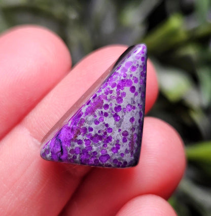Polished Sugilite Cabochon 5g, Purple South African Sugilite Crystal
