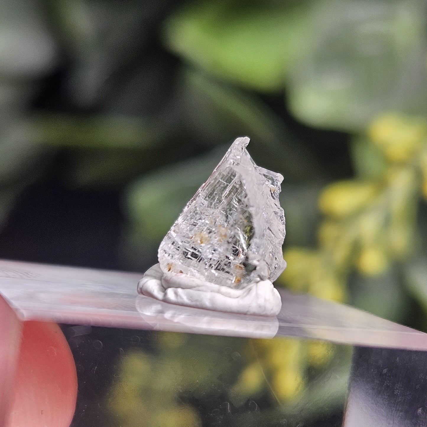 Etched Phenacite Crystal Floater, 1.8ct