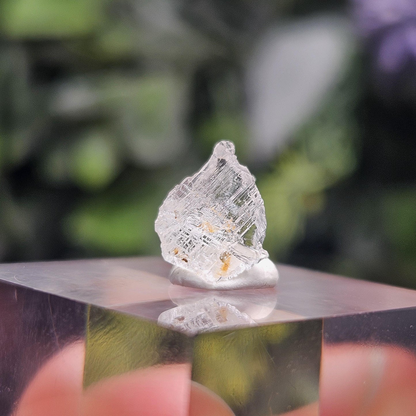 Etched Phenacite Crystal Floater, 1.8ct