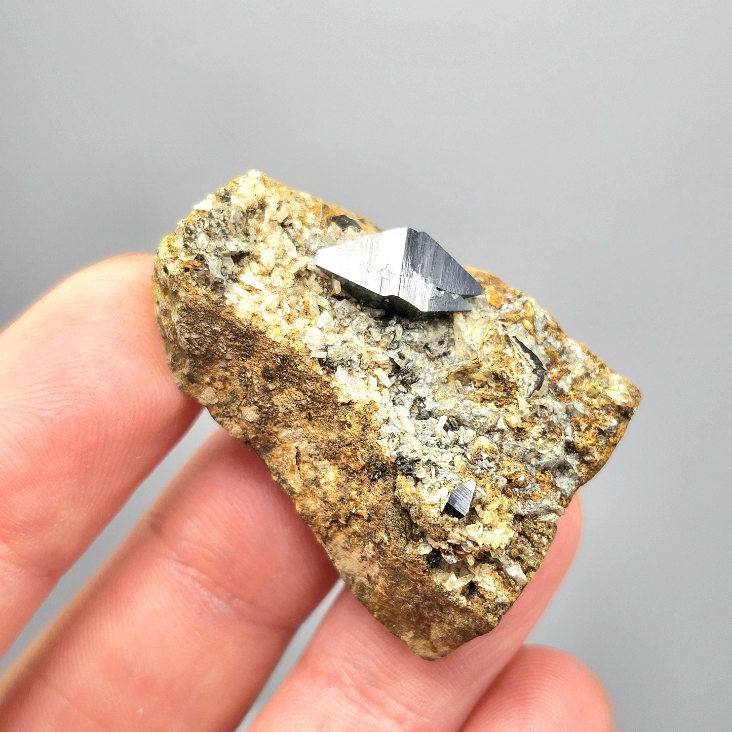 Anatase Cluster Specimen 16g, Raw Titanium