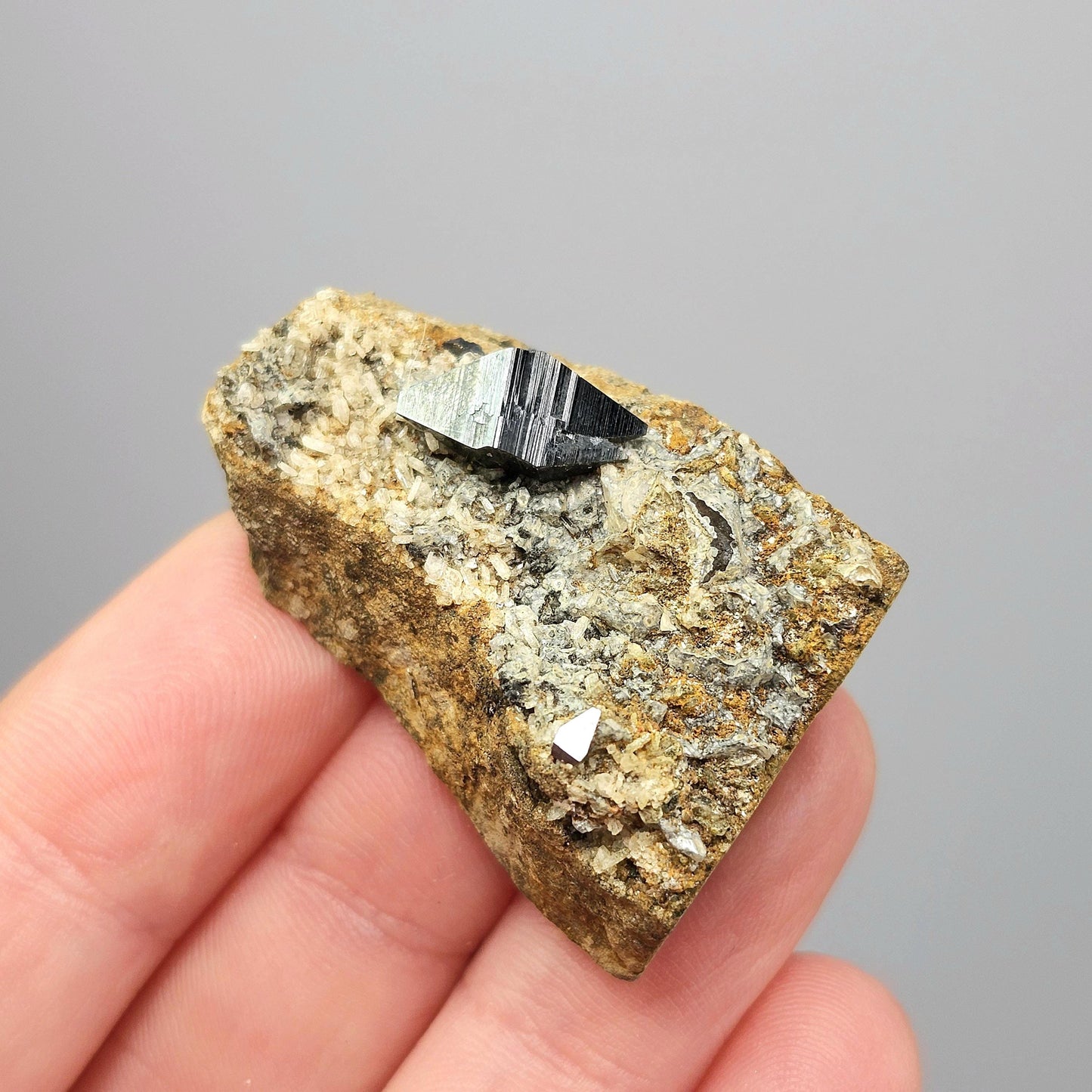 Anatase Cluster Specimen 16g, Raw Titanium