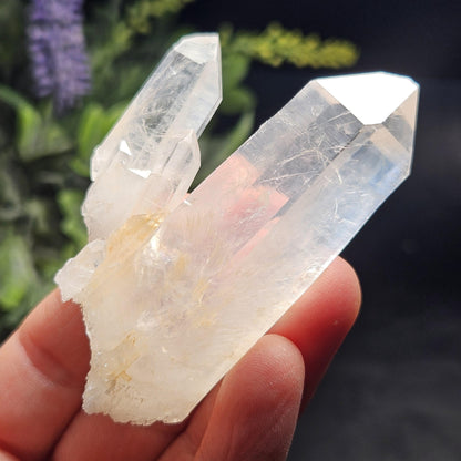 Blue Needle Colombian Quartz 52g, Colombian Crystal