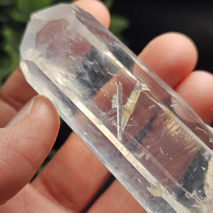 Blue Needle Colombian Quartz 79g, Colombian Crystal