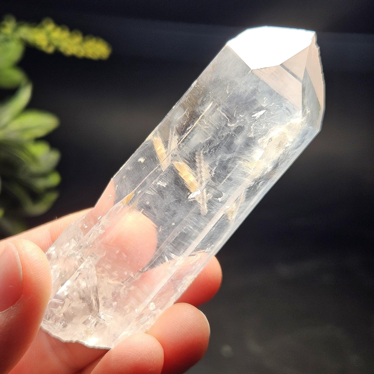 Blue Needle Colombian Quartz 79g, Colombian Crystal