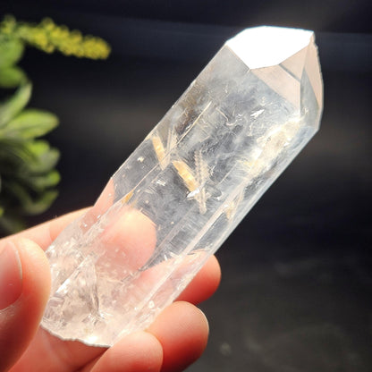 Blue Needle Colombian Quartz 79g, Colombian Crystal