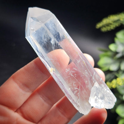 Blue Needle Colombian Quartz 79g, Colombian Crystal