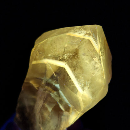 UV Phantom Amethyst Crystal 103g, Ultraviolet Phantom Quartz Specimen