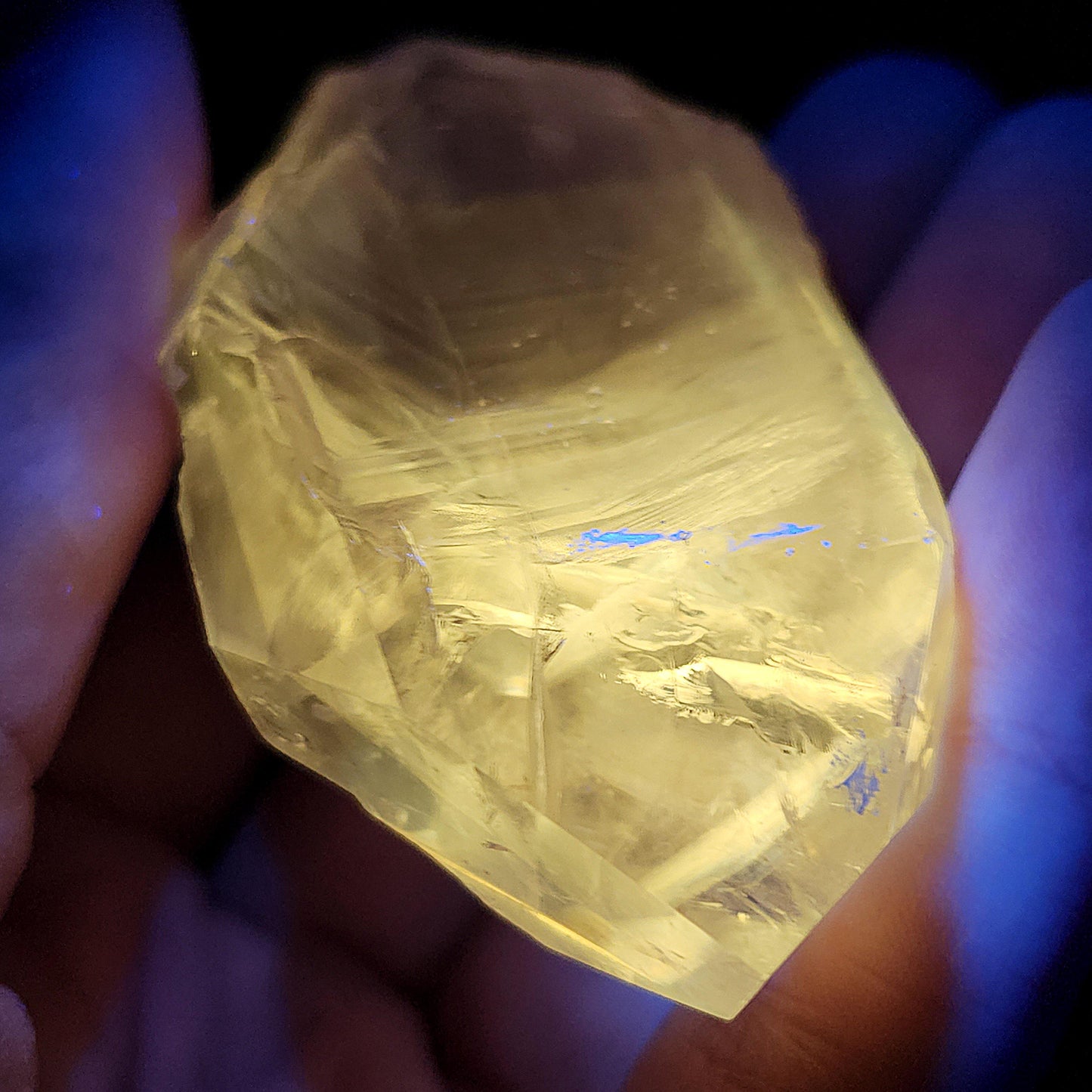 UV Phantom Amethyst 100g, Bahia Brazil Crystal