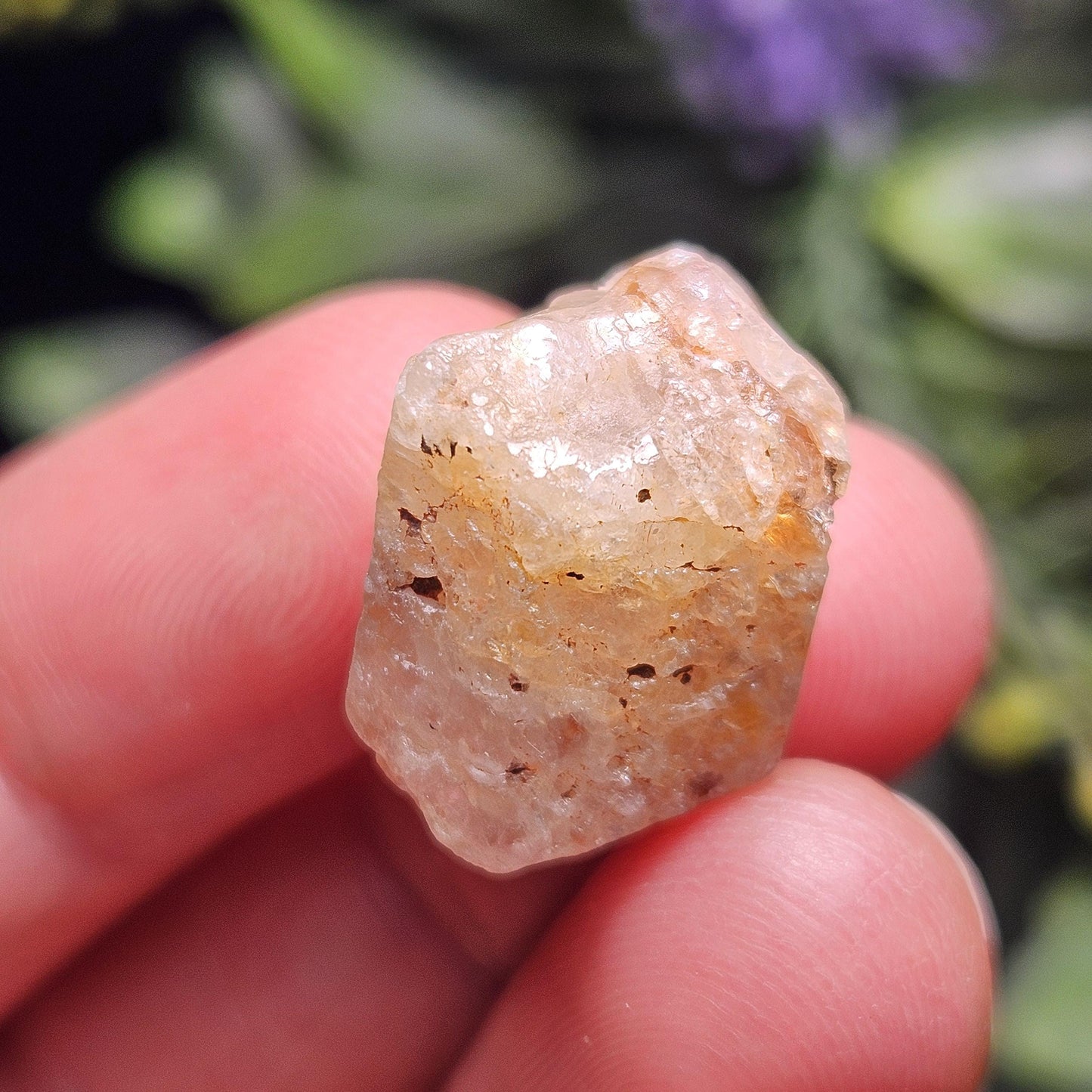 Golden Phenacite Terminated Crystal 5.5g, Nigerian Phenakite Specimen