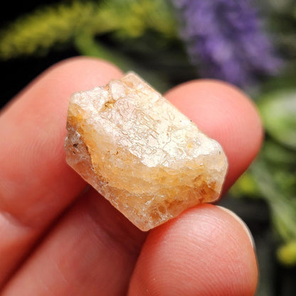 Golden Phenacite Terminated Crystal 5.5g, Nigerian Phenakite Specimen