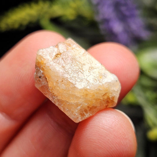 Golden Phenacite Terminated Crystal 5.5g, Nigerian Phenakite Specimen