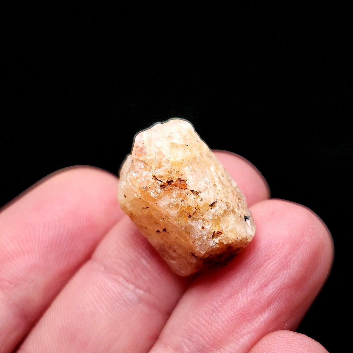 Golden Phenacite Terminated Crystal 5.5g, Nigerian Phenakite Specimen