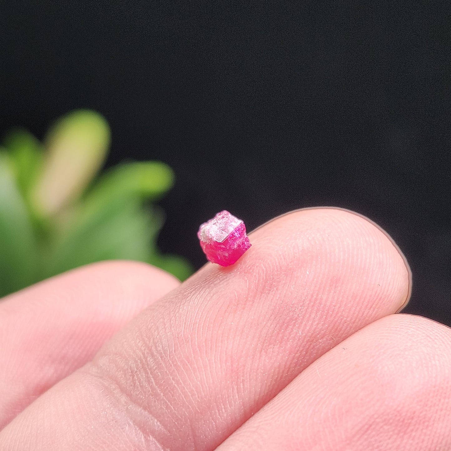 Bixbite Crystal from Utah .45ct, Red Beryl Authentic Specimen