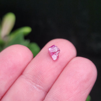 Bixbite Crystal, Terminated Red Beryl Crystal from Utah 0.5ct, Red Emerald Bixbite Gem
