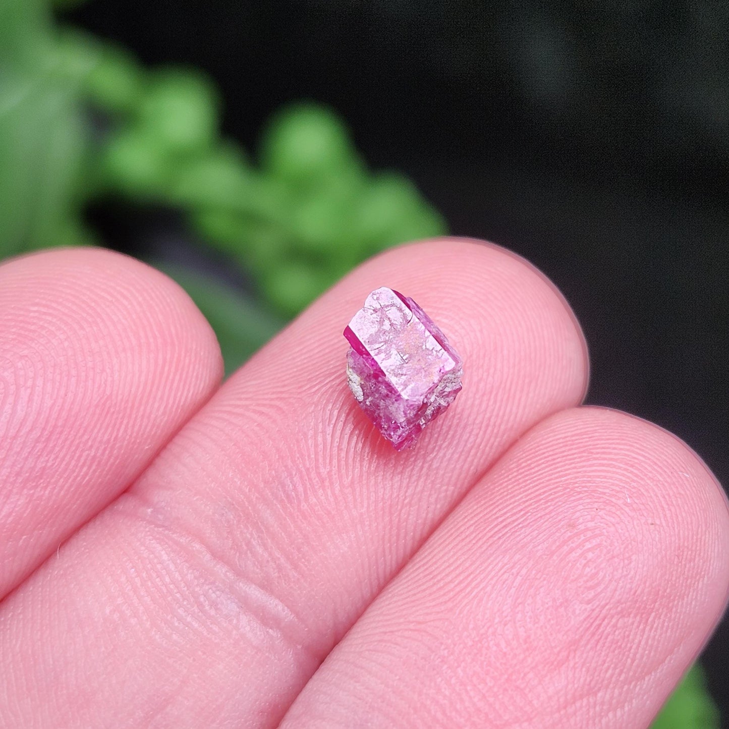 Bixbite Red Beryl Crystal from Utah 1.2ct, Red Emerald Gemstone