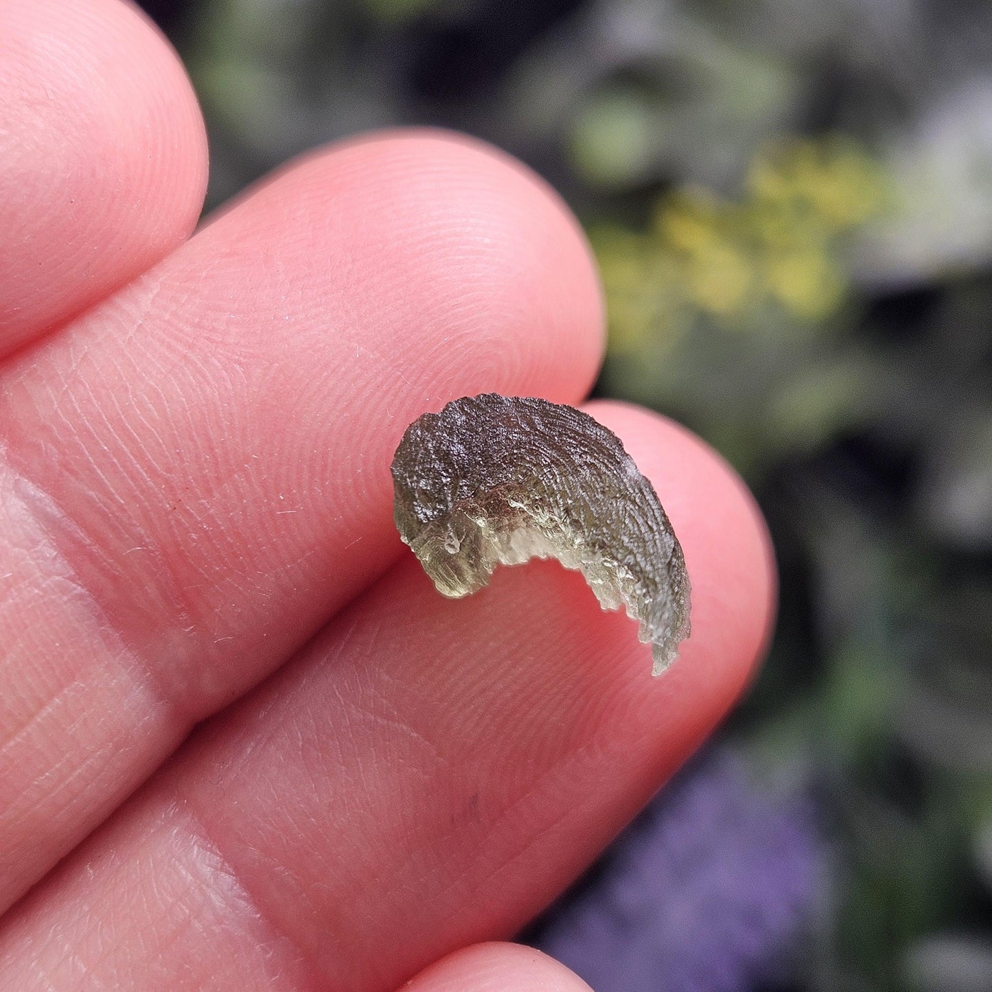 Rare Collector’s Set: Moldavite, Phenacite, Tanzanite, Ruby