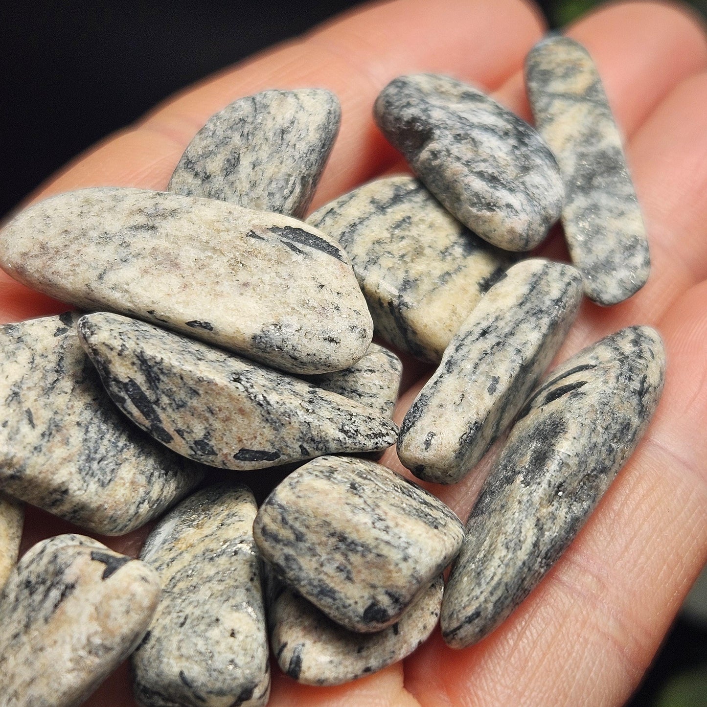 Phenacite from Norway in Gneiss Matrix, Polished Norwegian Phenakite Crystal Specimen (2 to 4 grams)