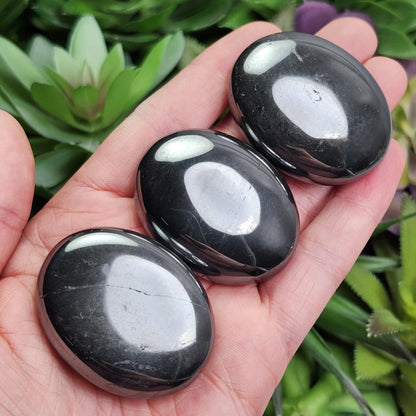 Hematite Palm Stone, Polished Hematite Crystal Specimen