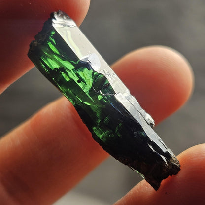 Vivianite Crystal Specimen, 3.5g Terminated Crystal