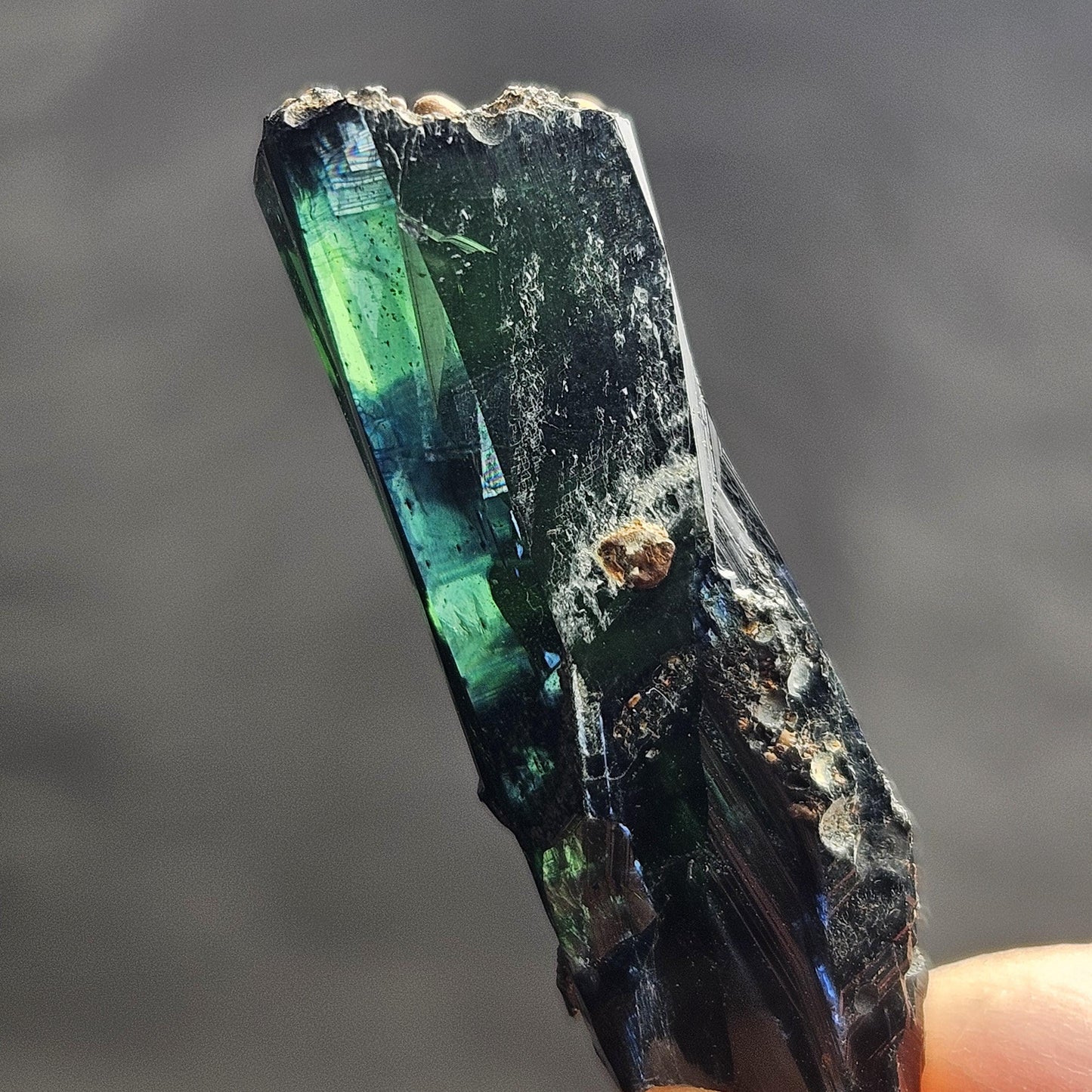 Vivianite Crystal Specimen, 3.5g Terminated Crystal