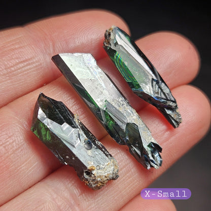 Terminated Vivianite Crystal, High