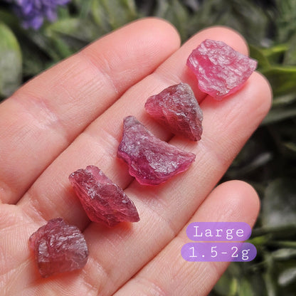 Pink Tourmaline, Raw Crystal from Brazil, Natural Raspberry Pink Tourmaline Specimen